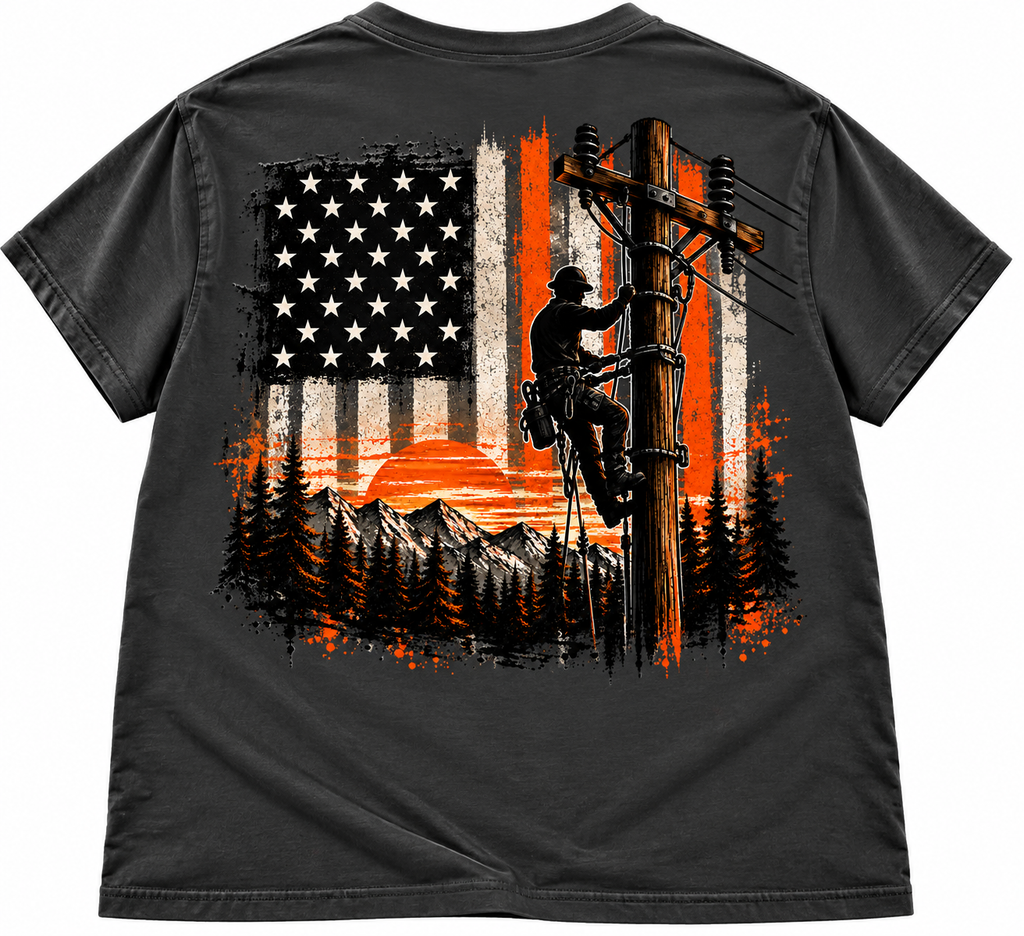 American Line Kid Tee – Little Line Co