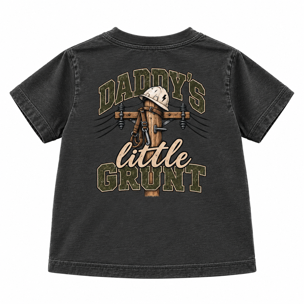 Daddy's Little Grunt Kids Tee
