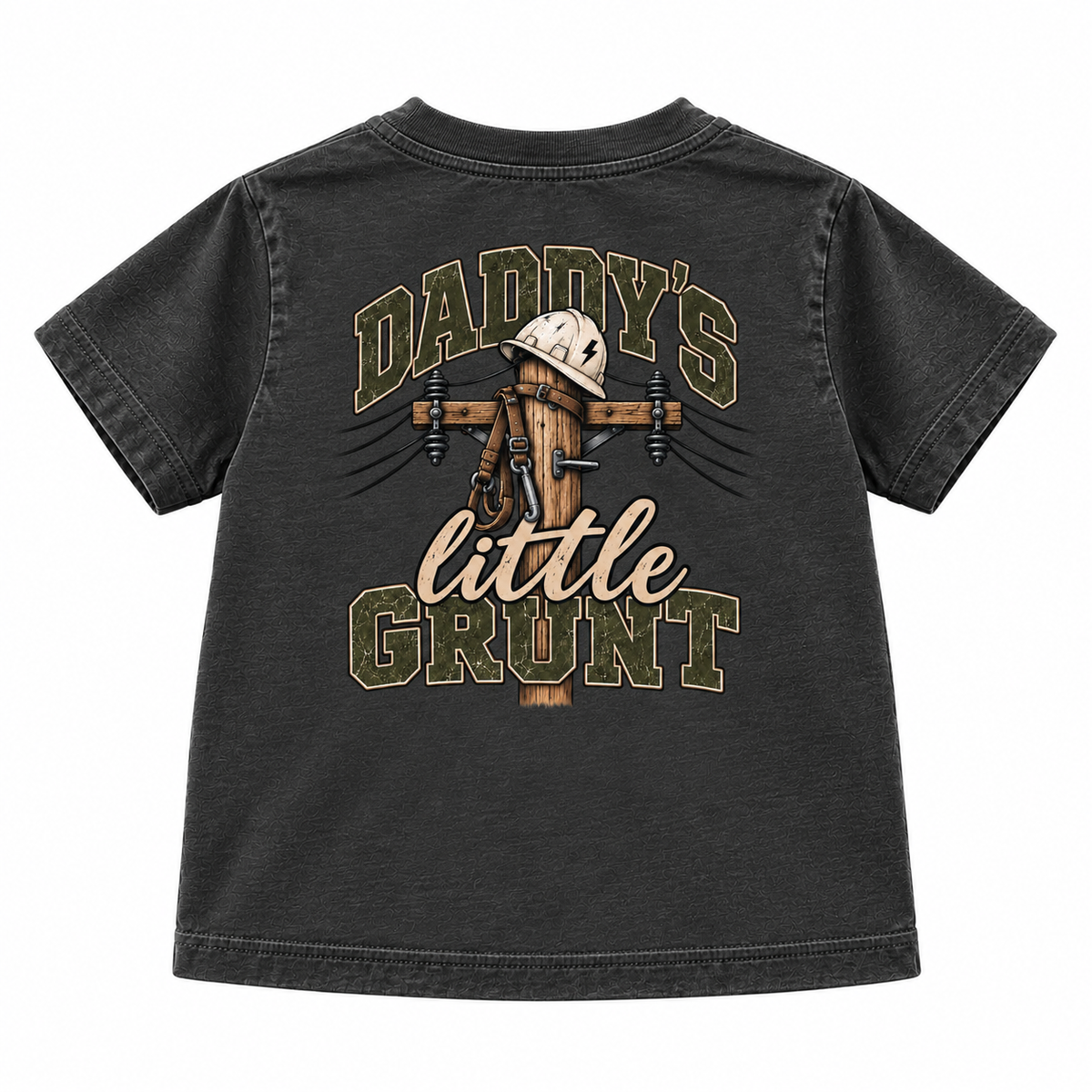 Daddy's Little Grunt Kids Tee