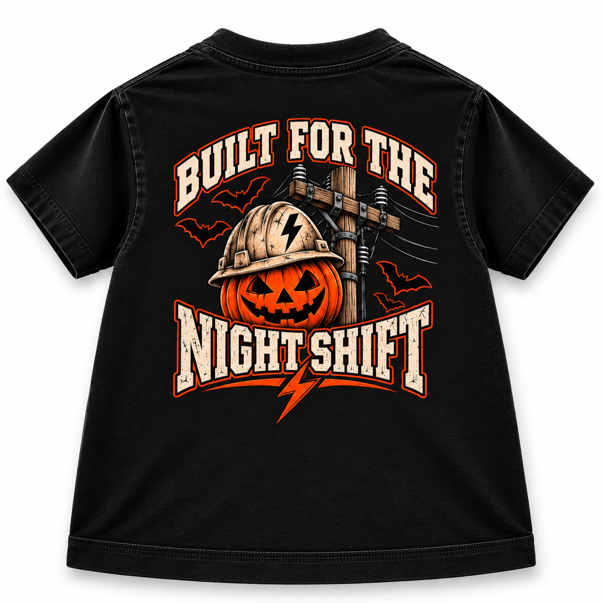 Built for the Night Shift Kids Tee
